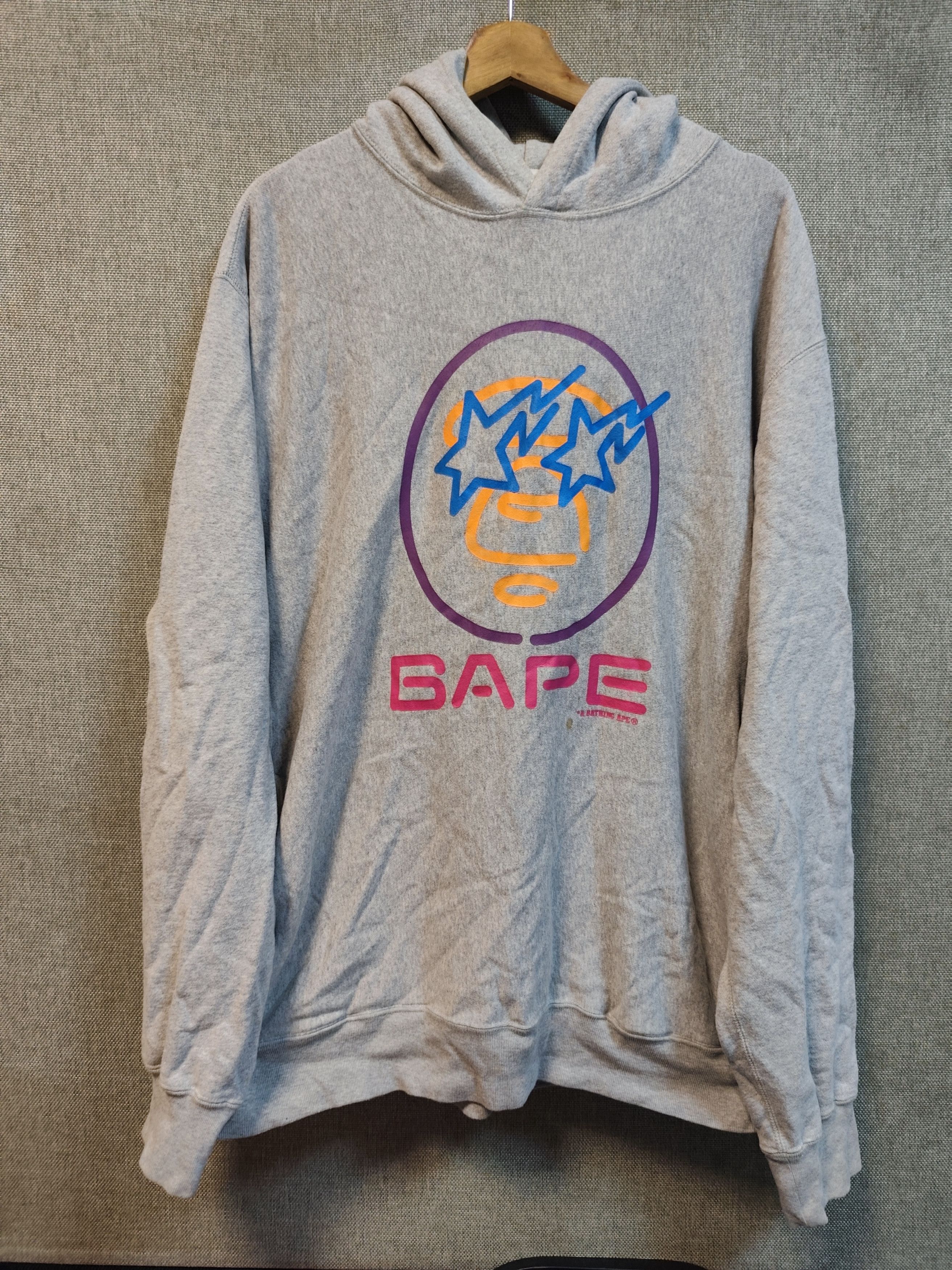 Bape Vintage bape sta hoodie Size US XL / EU 56 / 4 - 1 Thumbnail