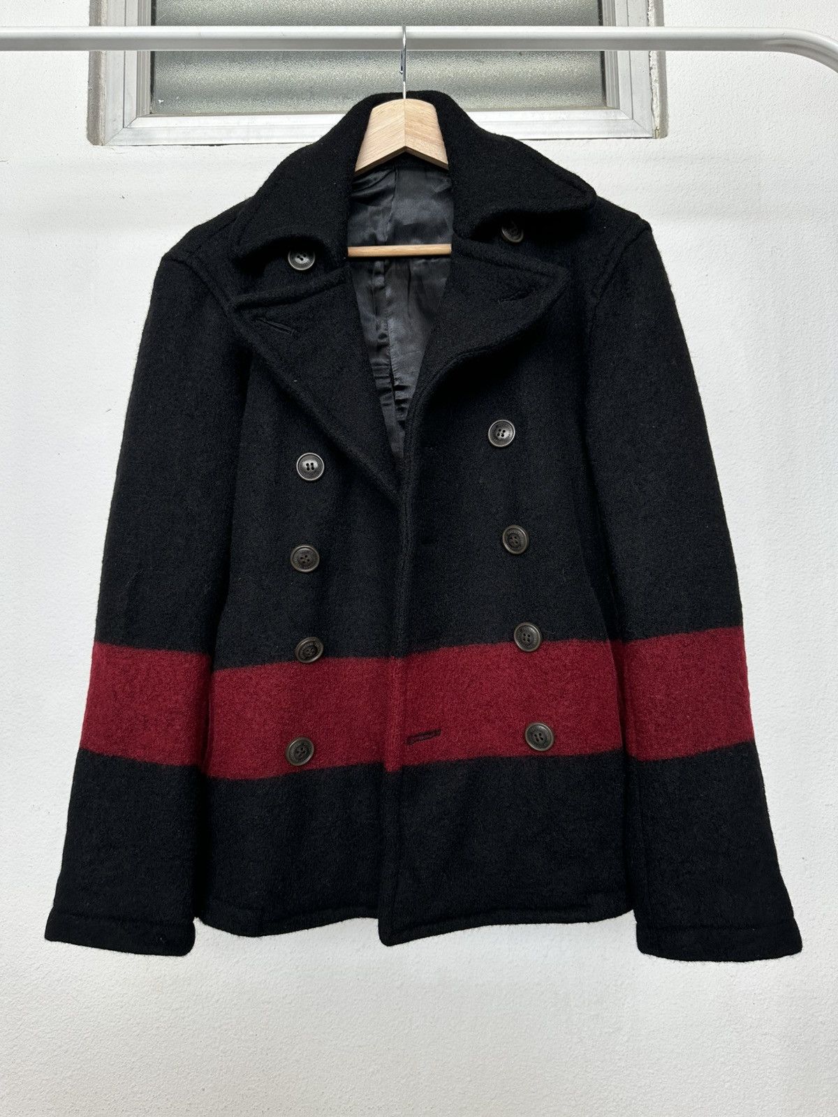 291295=Homme 🔥URAHARA 🔥00's 🇯🇵291295 Homme Wool double breasted Size US M / EU 48-50 / 2 - 18 Thumbnail
