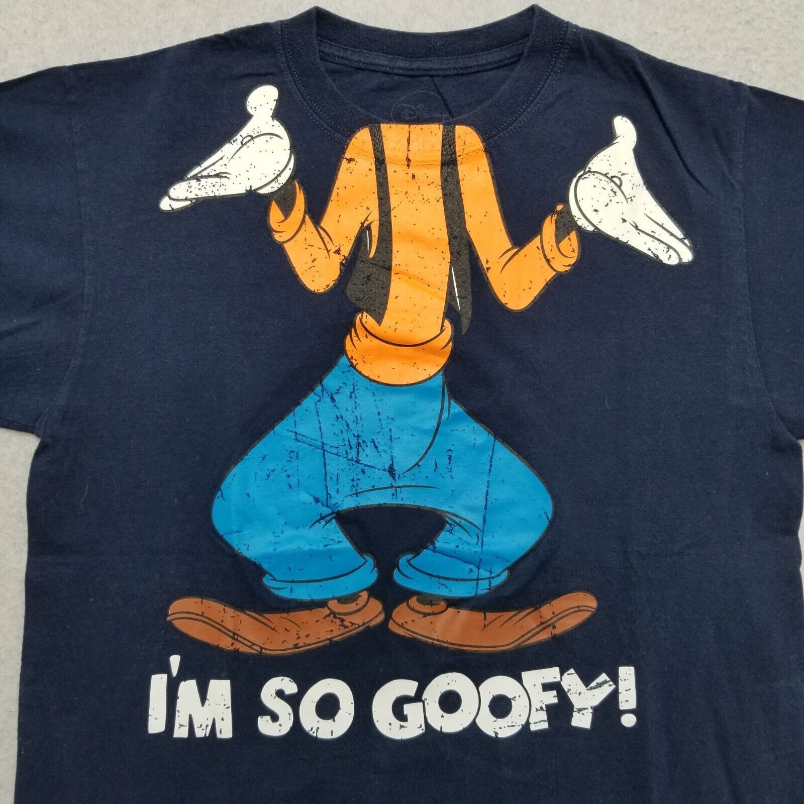 Disney Disney Goofy Shirt Mens Medium Blue Short Sleeve Crew Neck | Grailed