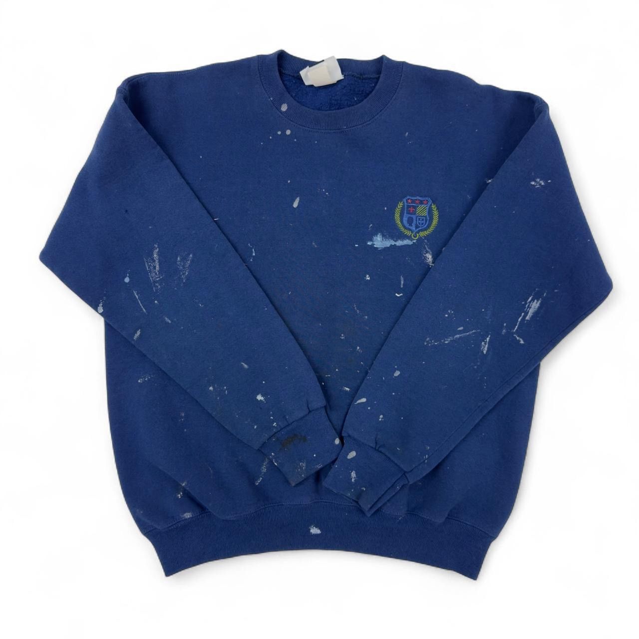 Lee Rare vintage Lee paint splattered crew neck Sweatshirt Size US XL / EU 56 / 4 - 4 Thumbnail