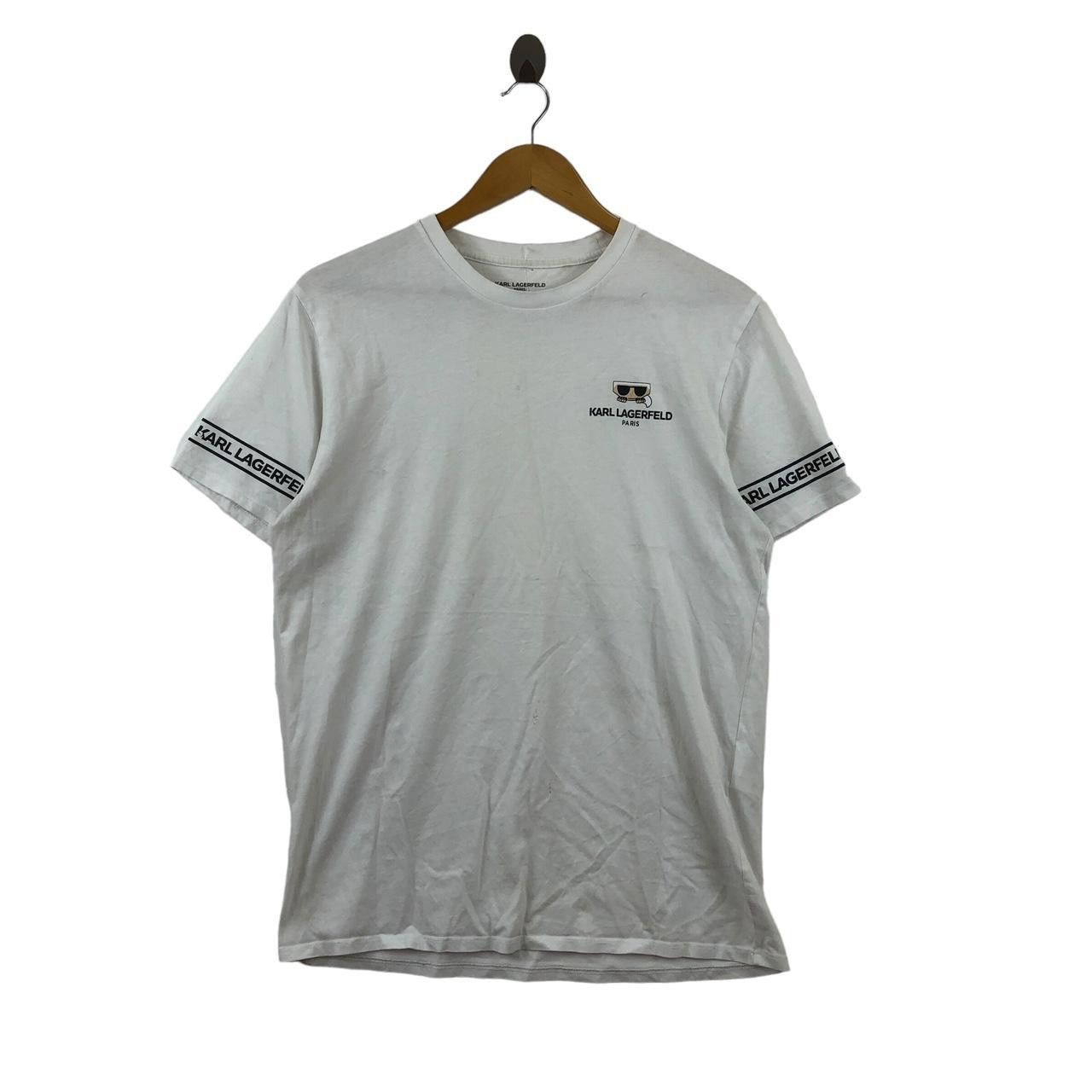 Karl Lagerfeld KARL LAGERFELD PARIS Collection Ringer Tee Shirt OG Size M / US 6-8 / IT 42-44 - 1 Thumbnail
