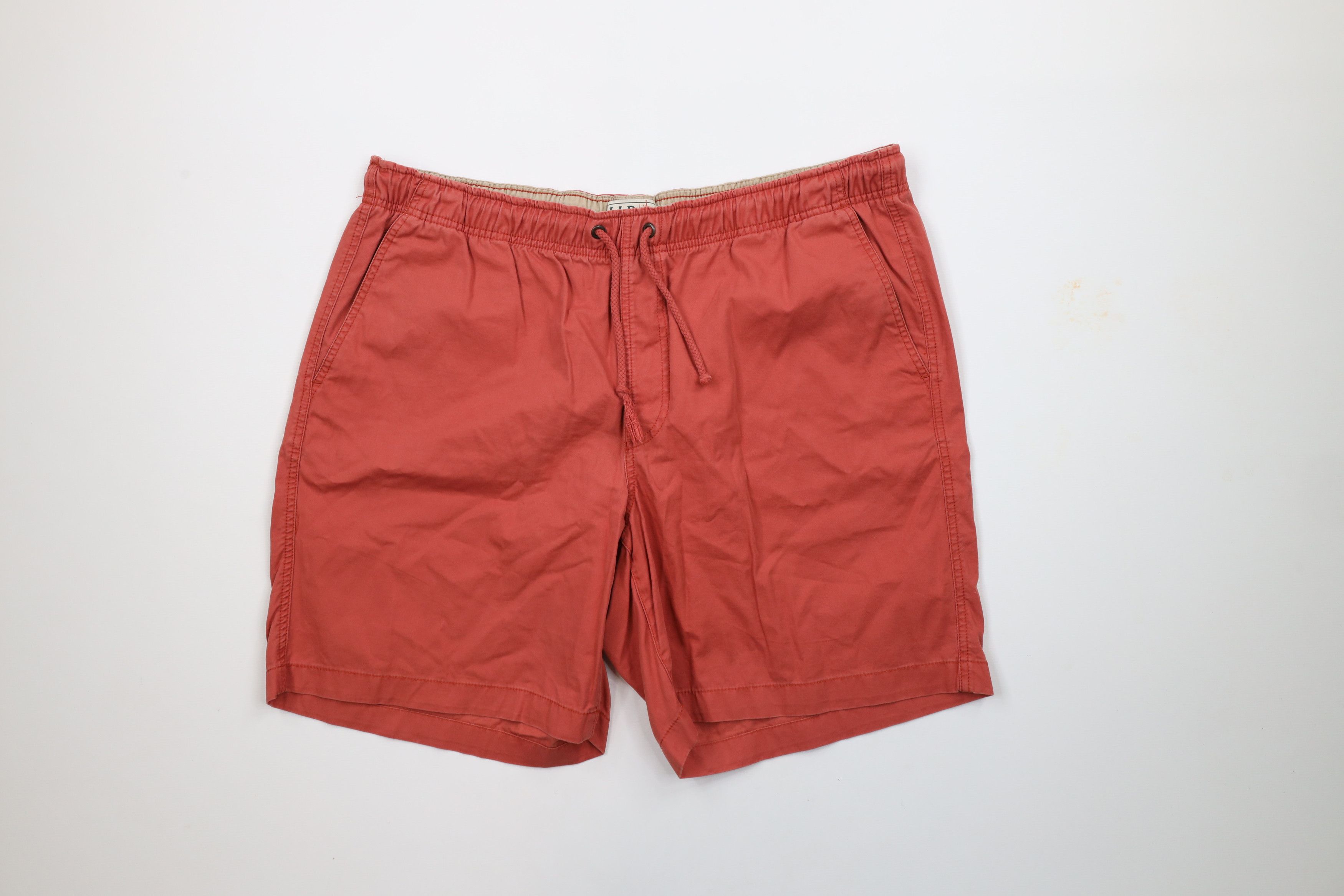 L.L. Bean × Vintage Vintage LL Bean Blank Organic Cotton Above Knee Shorts Red Size US 36 / EU 52 - 1 Thumbnail