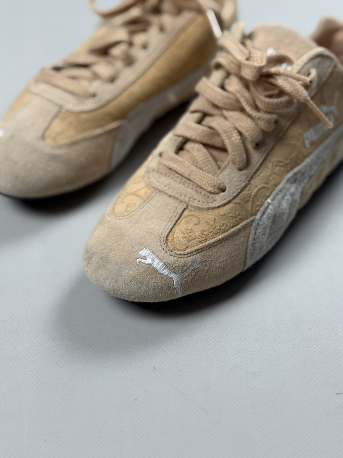 Puma Puma Speedcat Vintage Ladies Suede Low Top Sneakers Shoes Size US 6.5 / IT 36.5 - 16 Thumbnail