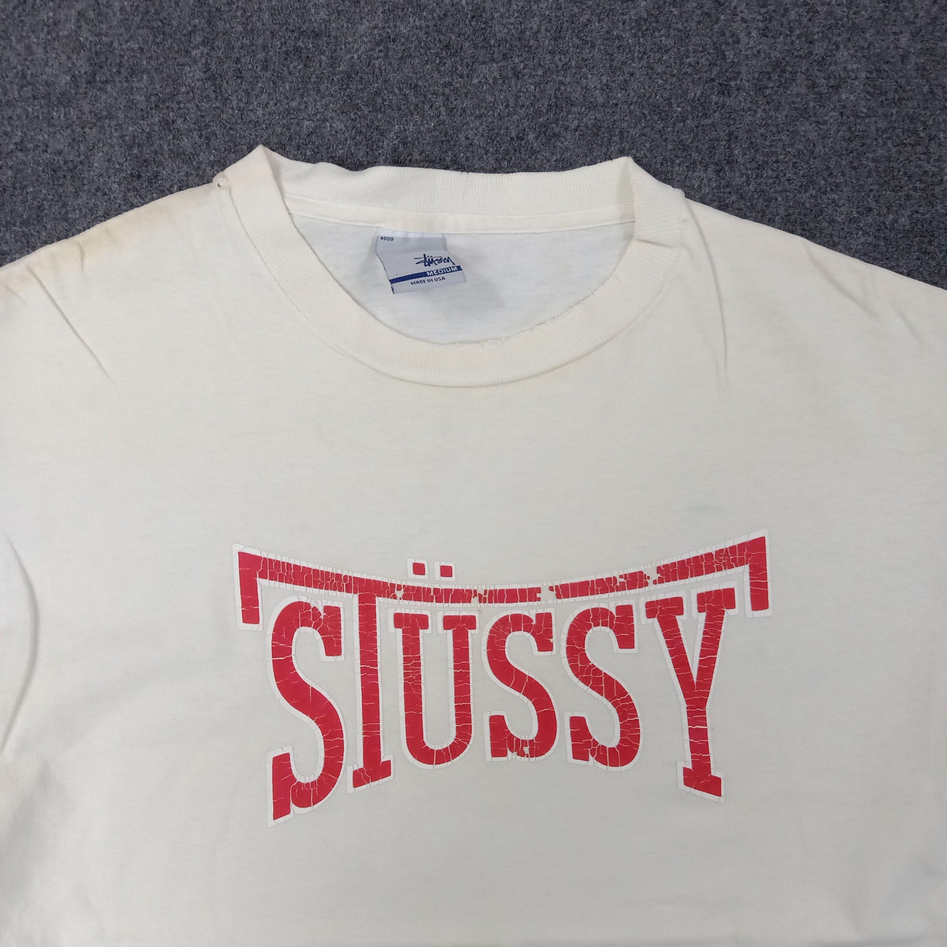 Stussy Stussy Parody Lonsdale Streetwear Style 90's Tshirt C249N51 Size US M / EU 48-50 / 2 - 2 Thumbnail