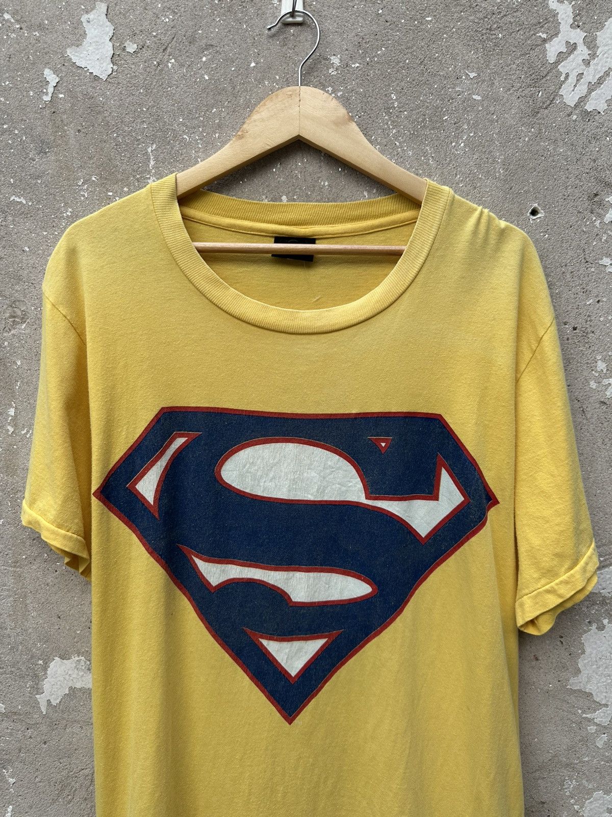 Vintage Vintage 90's Superman Signlogo Movie Tees Size US L / EU 52-54 / 3 - 3 Thumbnail