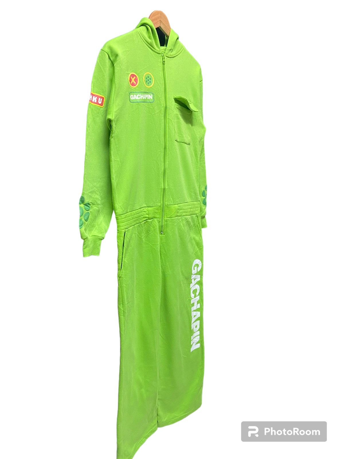 Japanese Brand Gachapin Coverall Loungewear Pajamas Size US 35 - 2 Thumbnail