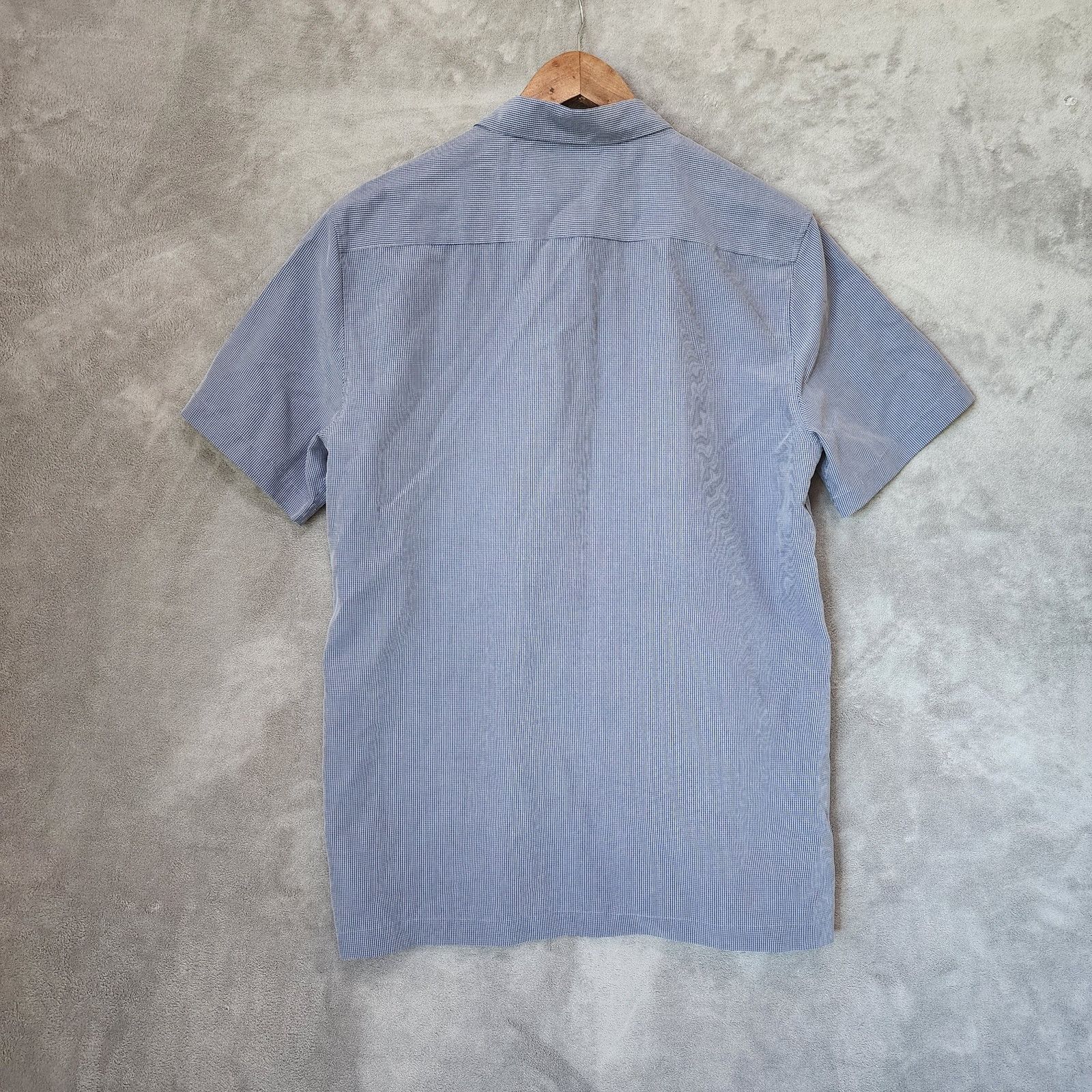 Quiksilver Quicksilver Blue White Plaid Checkered Shirt Men's Small Size US S / EU 44-46 / 1 - 3 Thumbnail