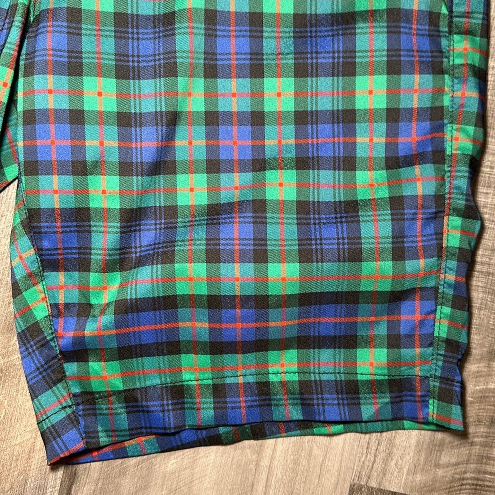 Other William Murray Straight Fit Plaid Golf Shorts - 34 Size US 34 / EU 50 - 4 Thumbnail