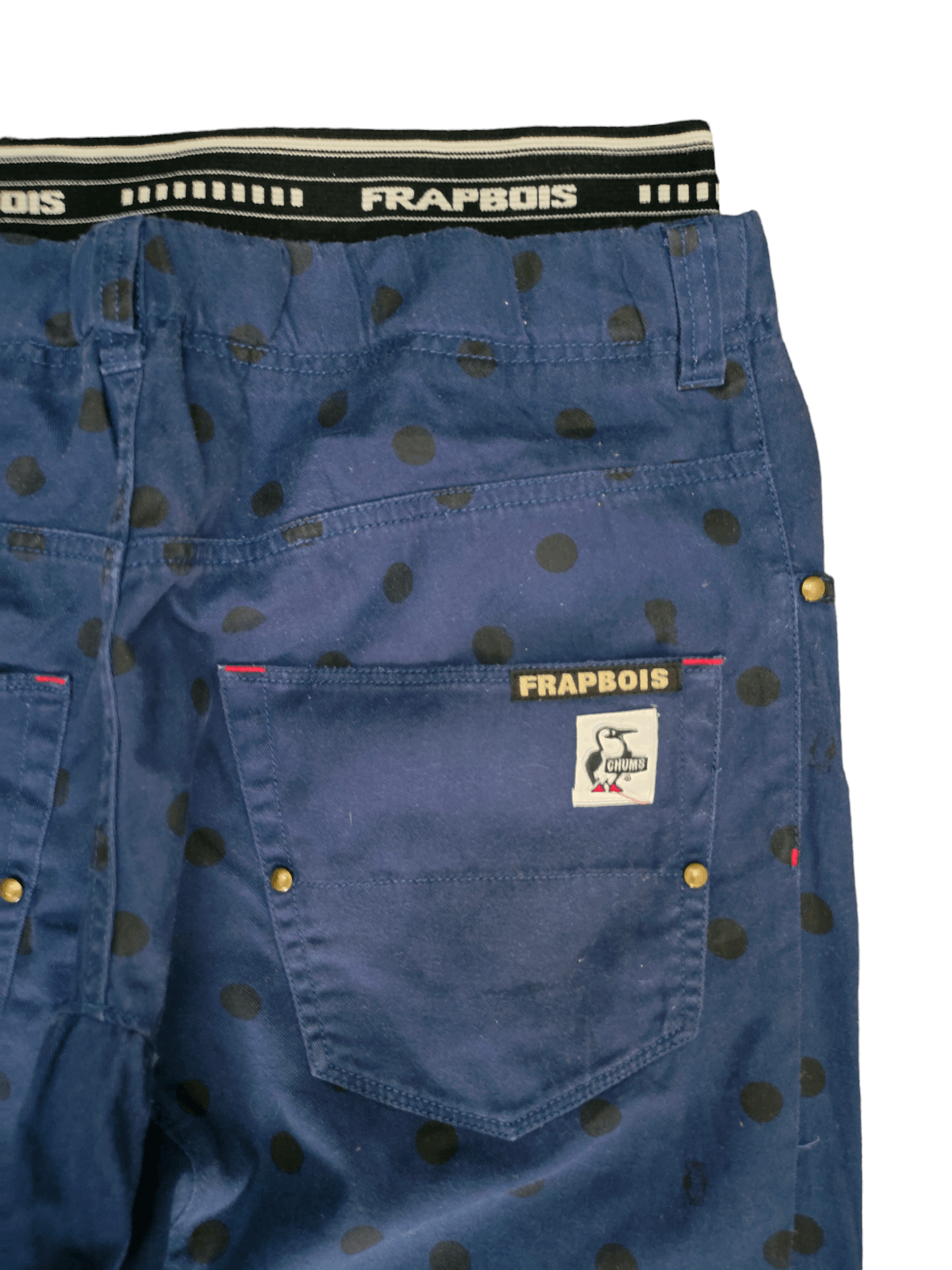 Issey Miyake Frapbois By Issey Miyake Double Waist Polkadot Pants Ppfm Size US 33 - 3 Thumbnail