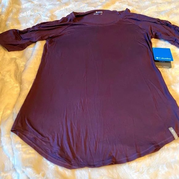 Columbia COLUMBIA Onmi-Wick Adera collection Purple Top NWT Size S / US 4 / IT 40 - 1 Thumbnail