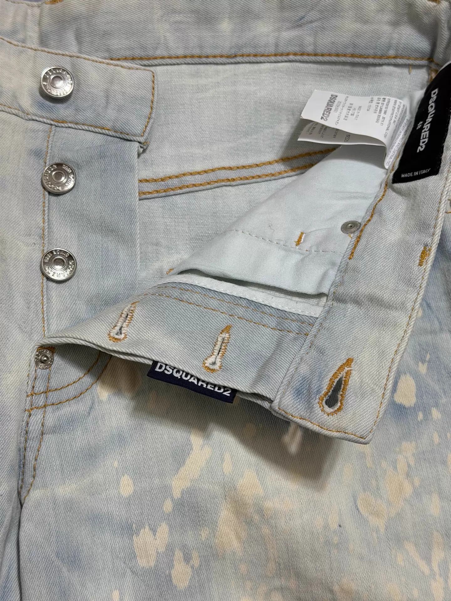 Dsquared2 Dsquared2 D2 Sexy Twist Slim Jeans 48 Size US 32 / EU 48 - 4 Thumbnail