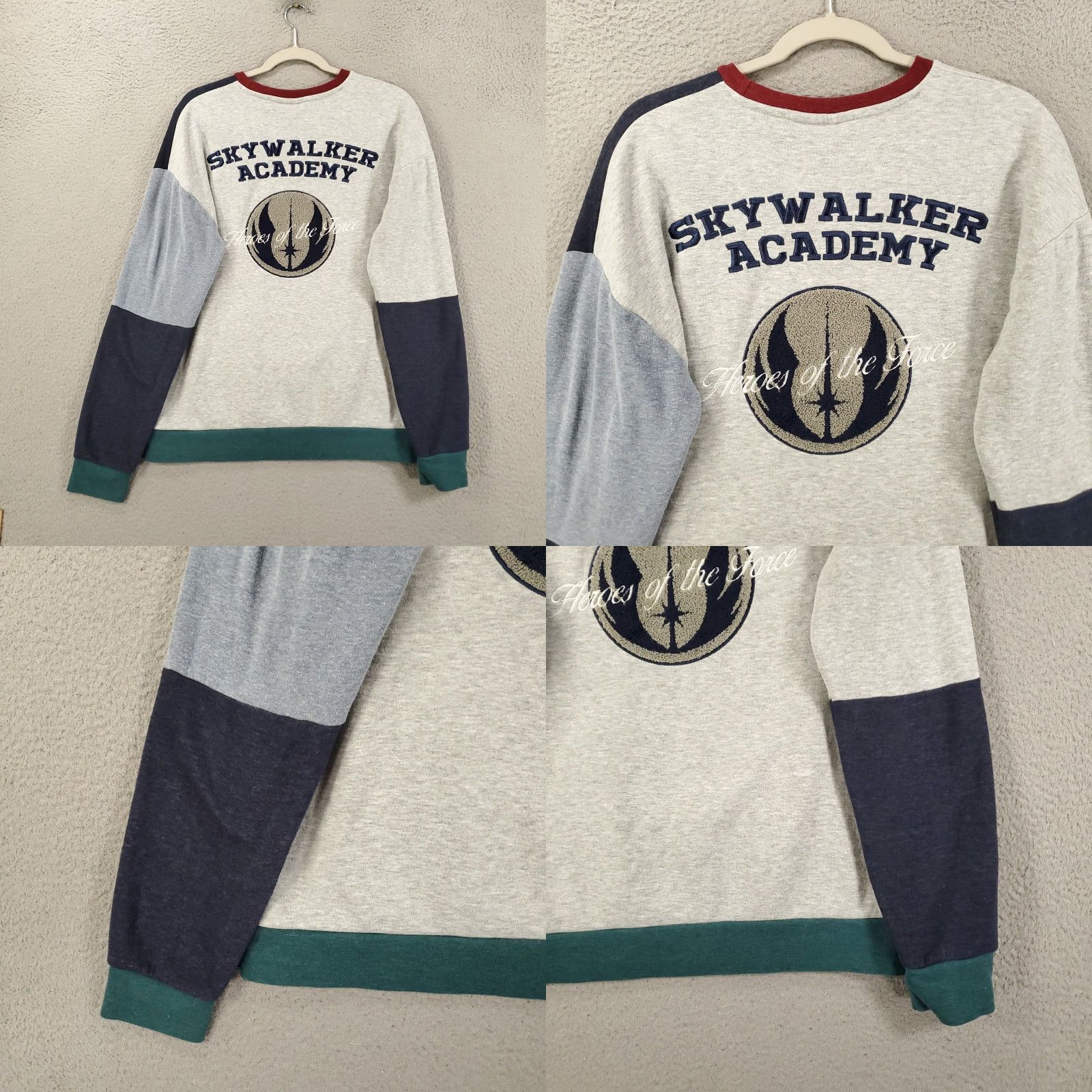 Star Wars Star Wars Sweater Mens L Colorblock Skywalker Academy Defenders Of The Republic Shirt Pullover Knit Multicolor Logo Mens Size US L / EU 52-54 / 3 - 10 Thumbnail