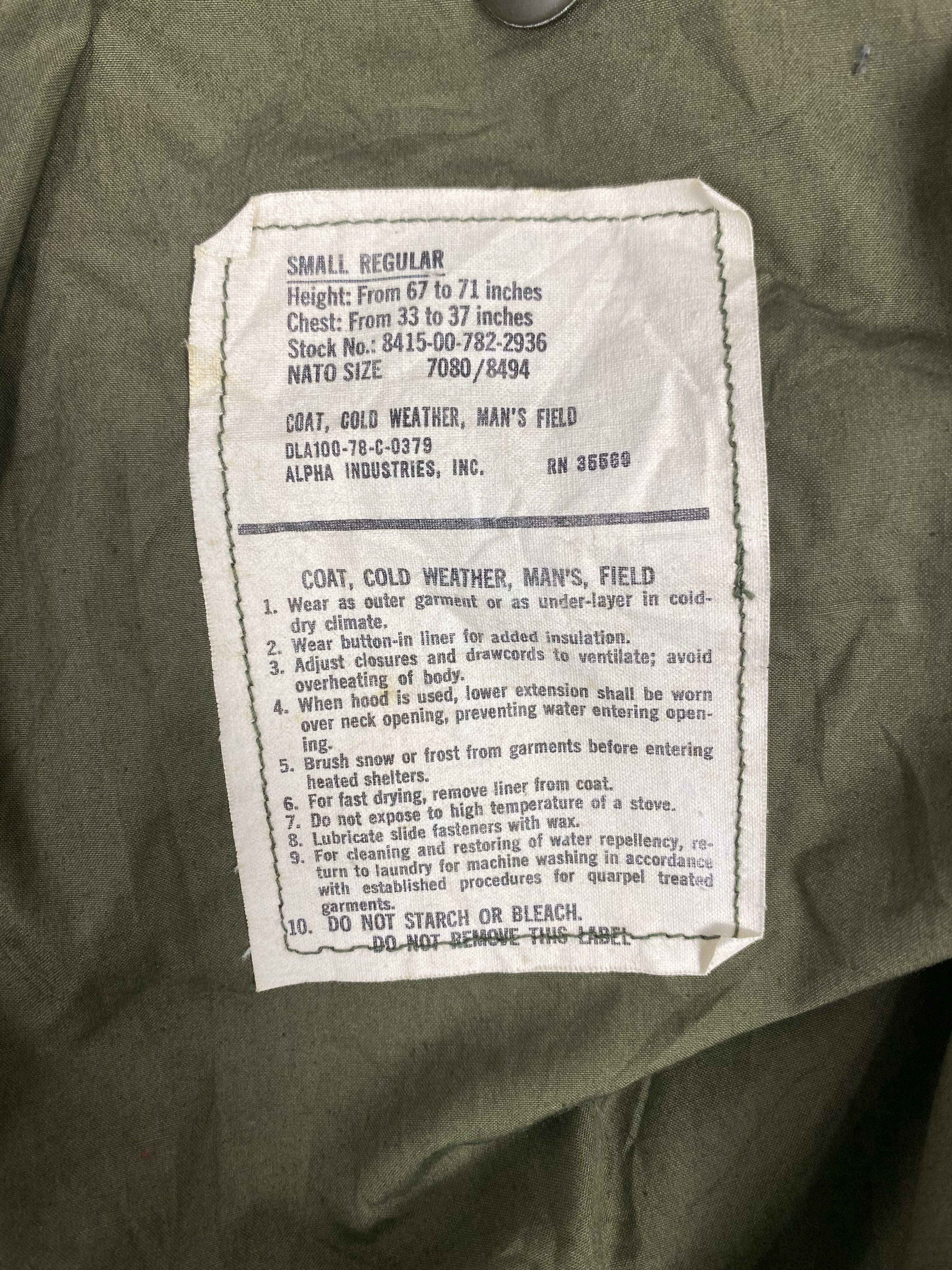 Alpha Industries × Vintage Vintage Alpha Industries Jacket Size US M / EU 48-50 / 2 - 7 Thumbnail