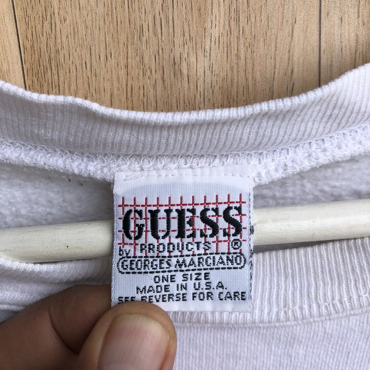 Guess × Vintage Vintage Guess Brand Sweatshirt Size US XL / EU 56 / 4 - 7 Thumbnail