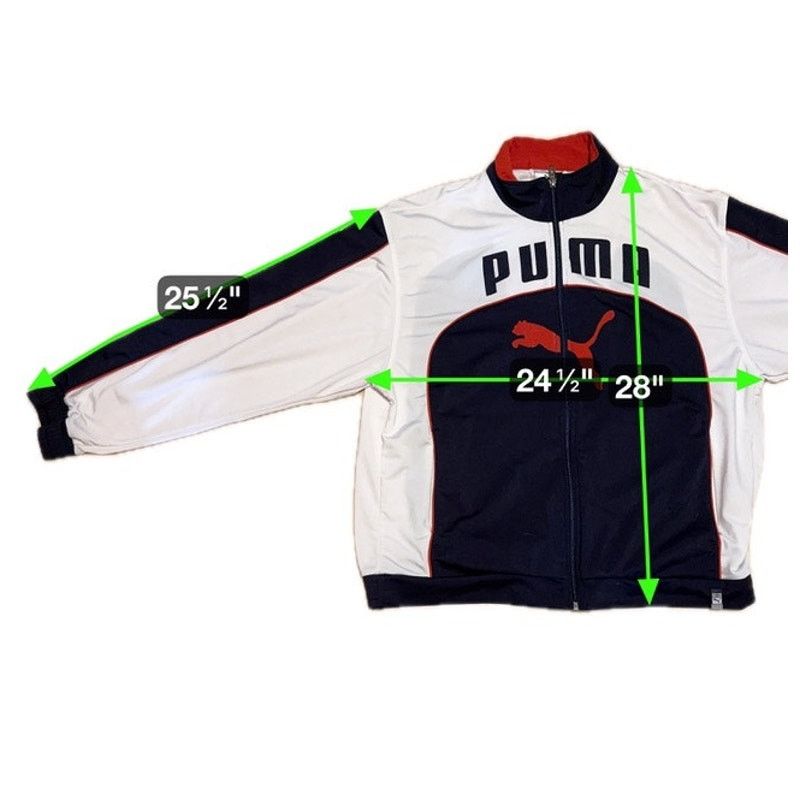 Puma Puma XL Colorblock Track Jacket Big Logo Full Zip World Cup Size US XL / EU 56 / 4 - 10 Thumbnail
