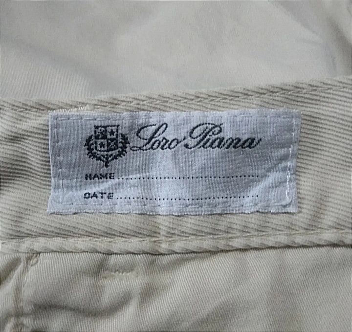 Loro Piana Loro Piana Cotton Casual Pants Straight Cut Made in Italy Size US 32 / EU 48 - 3 Thumbnail