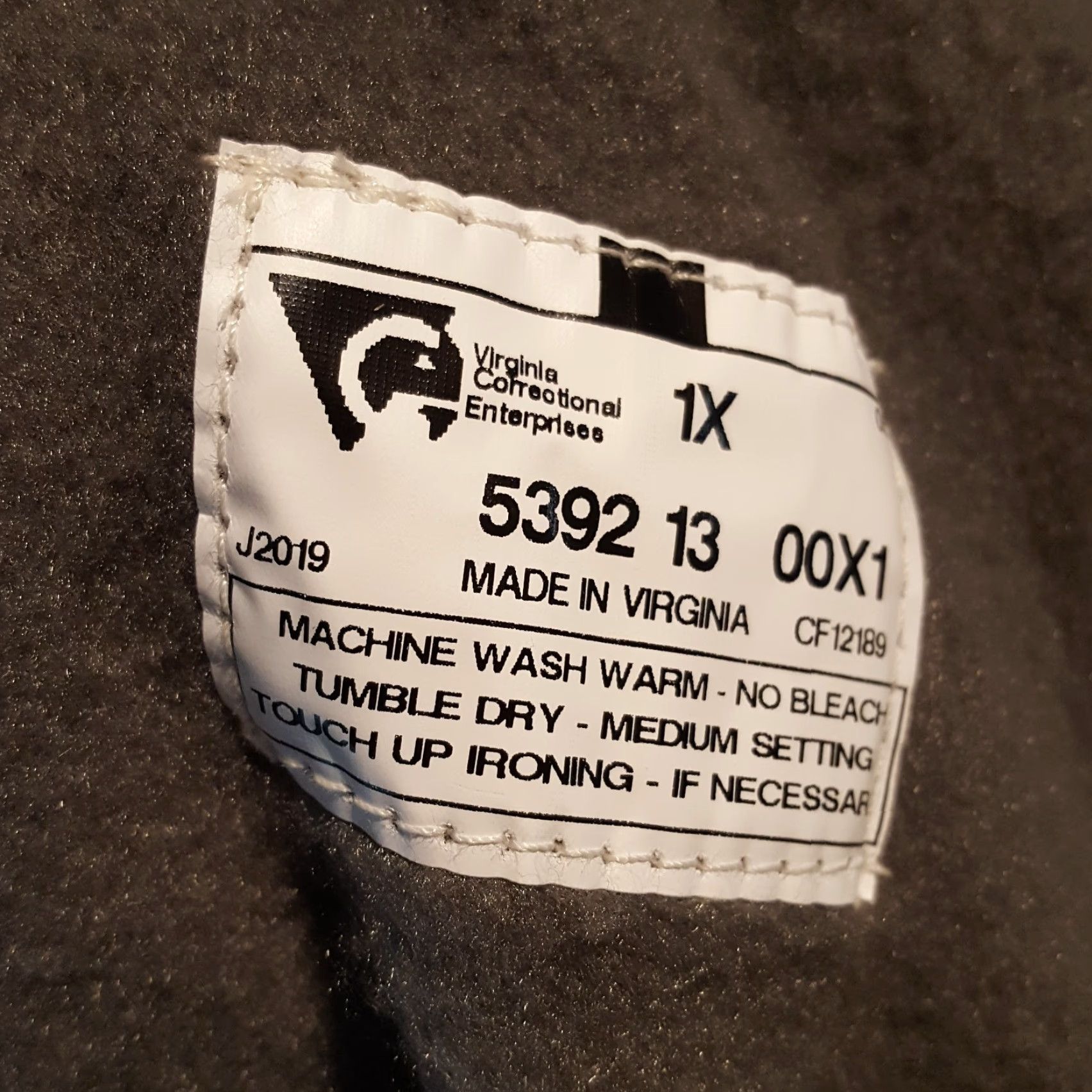 Vintage VCE Khaki Duck Canvas Fleece Lined Zip Up Men's Size 1X Chore Coat Work Jacket Size US XL / EU 56 / 4 - 6 Thumbnail