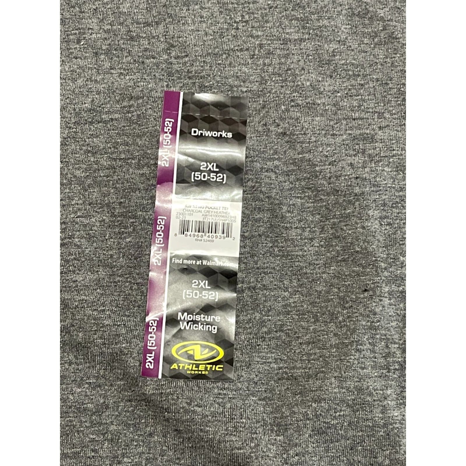 Athletic Works Athletic Works Shirt Women's 2XL Gray Dri Works NWT Size XXL / US 16-18 / IT 52-54 - 5 Thumbnail
