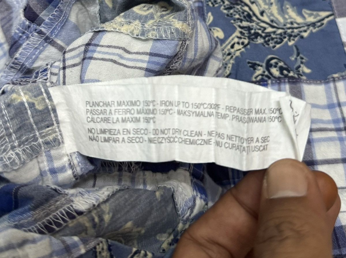 Zara ZARA Patchwork Button Ups Shirt Size US S / EU 44-46 / 1 - 8 Thumbnail