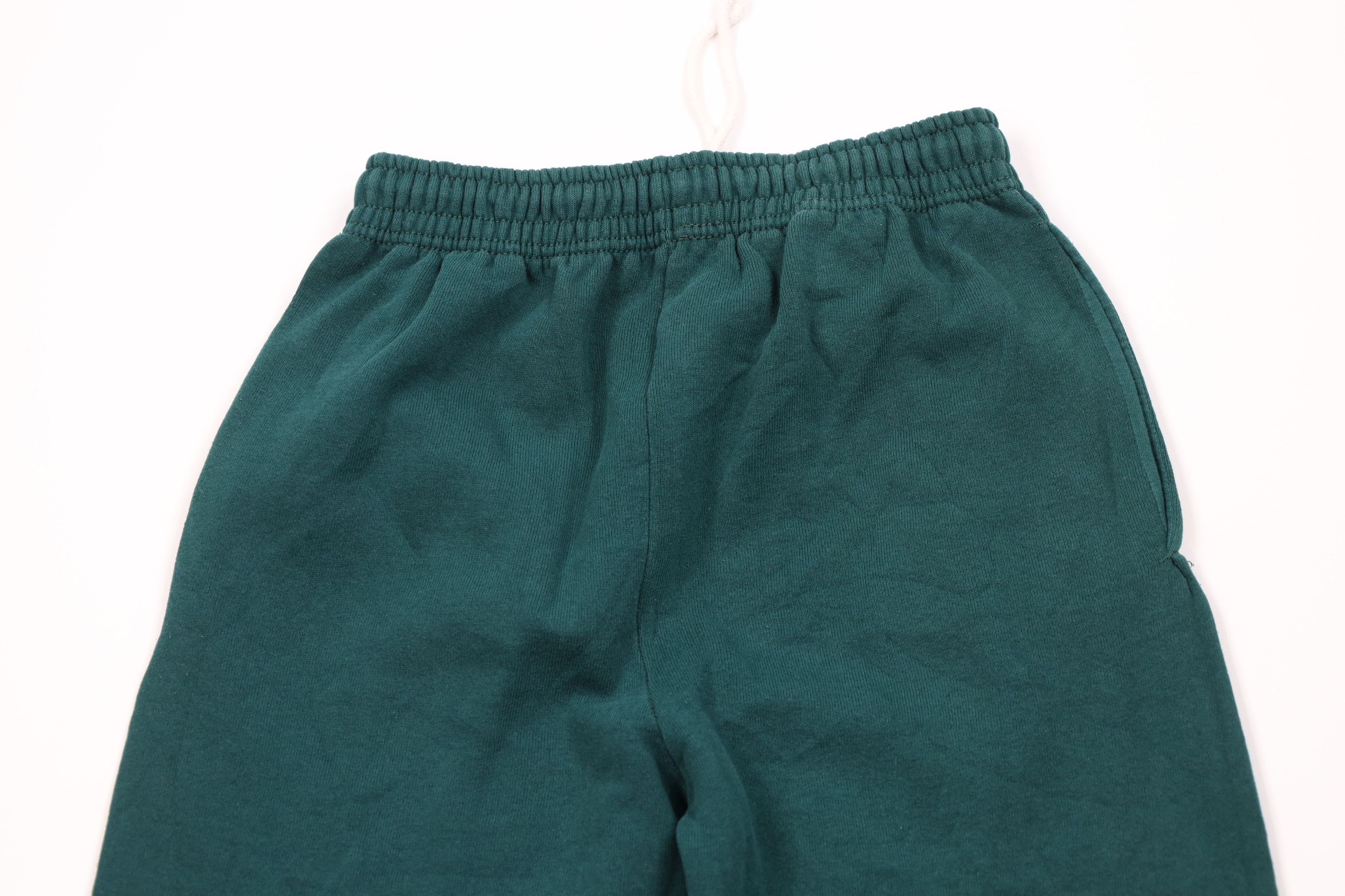 Vintage Vintage 90s Streetwear Heavyweight Sweatpants Pants Green Size US 32 / EU 48 - 11 Thumbnail