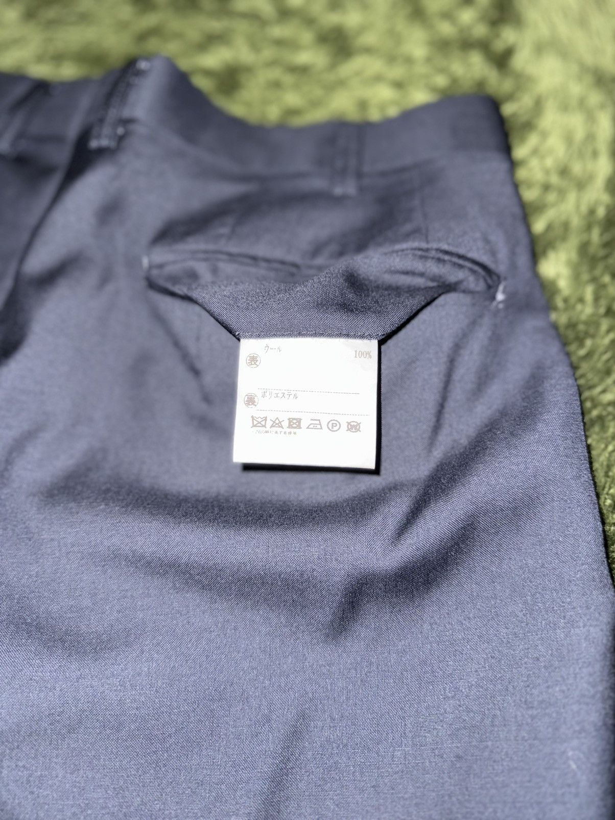 Ermenegildo Zegna Ermenegildo Zegna Fabric Tailor Made Trousers Made in Japan Size 40R - 10 Thumbnail