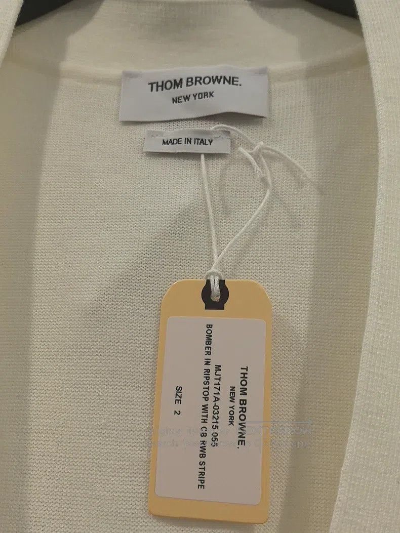 Thom Browne Thom Browne Cotton Knit Open Cardigan Size US M / EU 48-50 / 2 - 6 Thumbnail