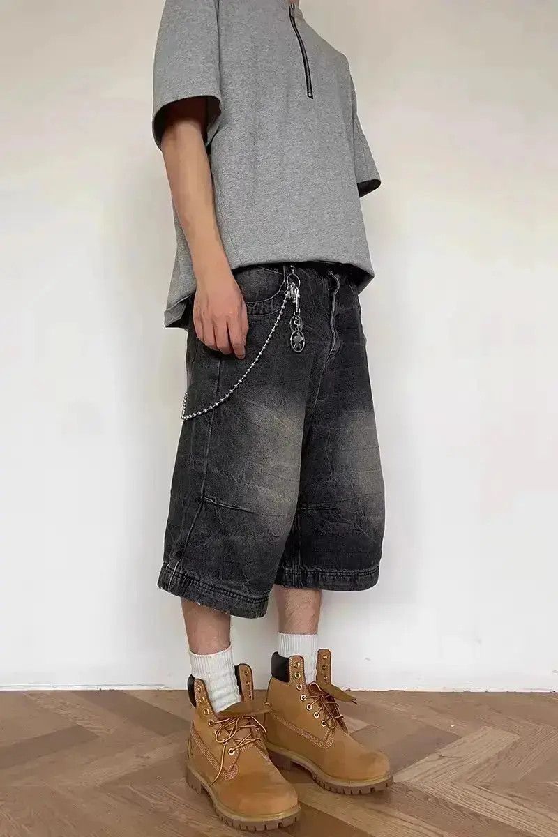Japanese Brand Loose silhouette straight leg versatile jeans Size US 32 / EU 48 - 2 Thumbnail