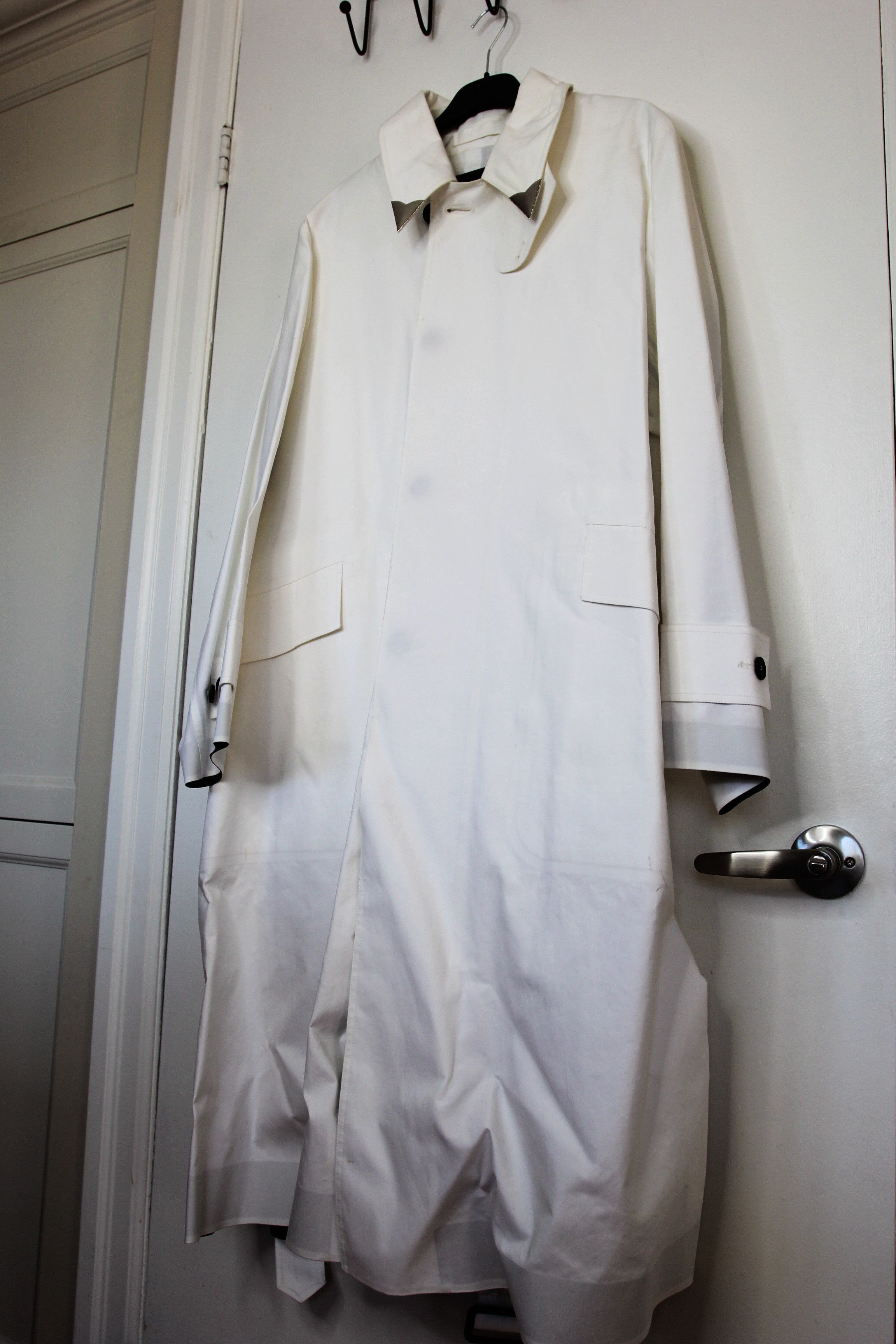 Calvin Klein 205W39NYC BNWT SS18 CALVIN KLEIN 205W39NYC ARROW TIPPED TRENCH COAT 48 Size US M / EU 48-50 / 2 - 6 Thumbnail