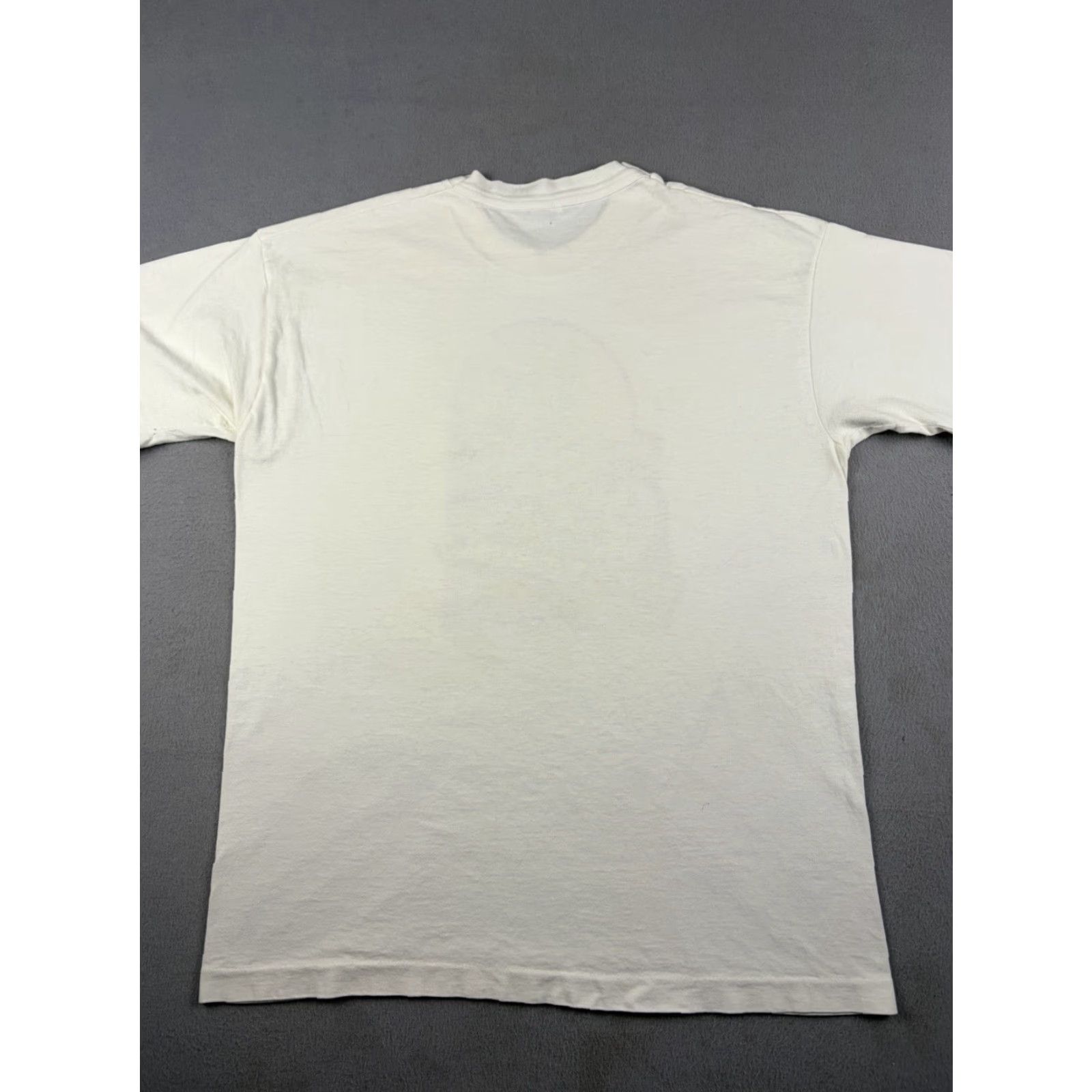 Fruit Of The Loom VINTAGE Fruit of the Loom T-Shirt 90s White Crew Neck Short Sleeve Adult L Graphic Print Lego Born To Build Mens Size US L / EU 52-54 / 3 - 4 Thumbnail