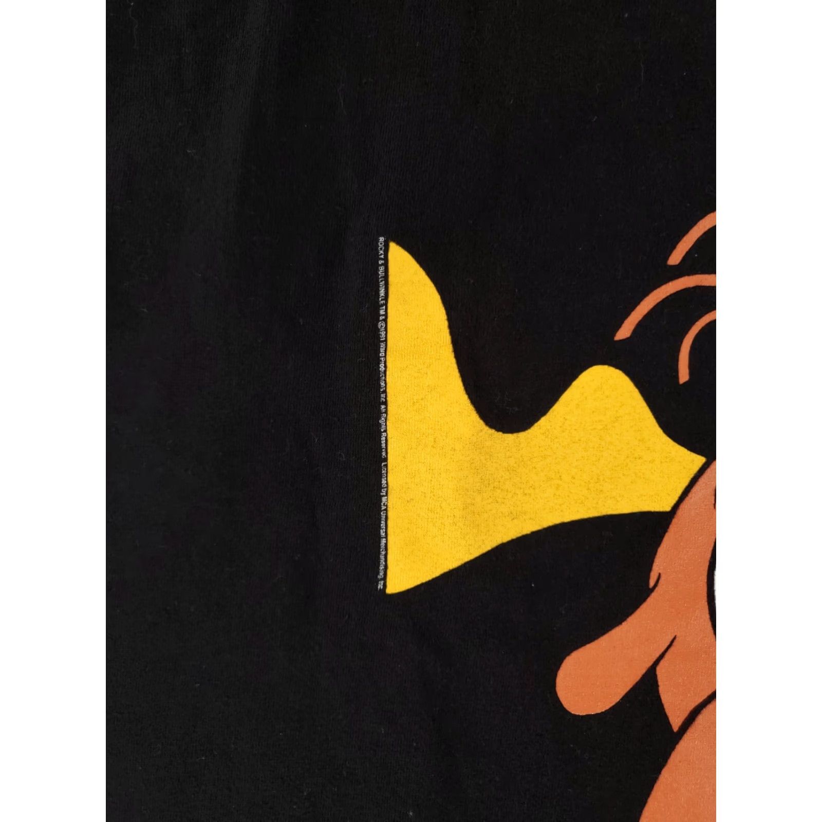 Hanes VINTAGE Hanes Beefy-T VTG 90s Taco Bell Bullwinkle Moose T Shirt Black Mens XXL Size US XXL / EU 58 / 5 - 3 Thumbnail