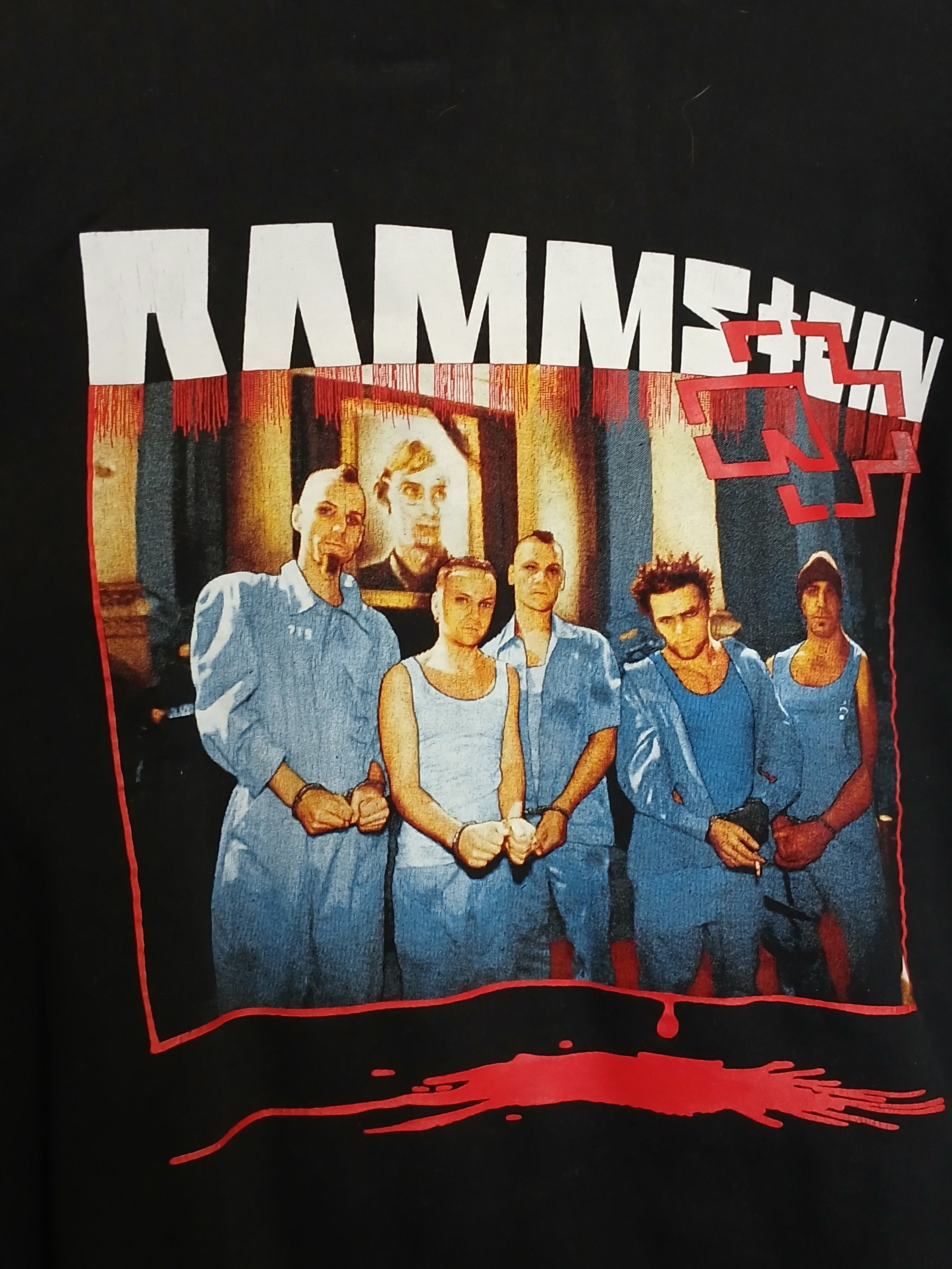 Band Tees Rammstein Hoodie Size US L / EU 52-54 / 3 - 3 Thumbnail