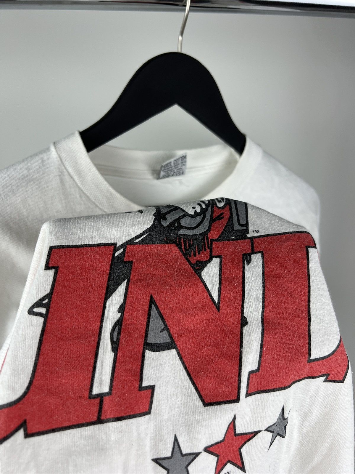 Vintage Vintage UNLV Rebels 90s Single Stitch T Shirt Made In USA Size US L / EU 52-54 / 3 - 7 Thumbnail