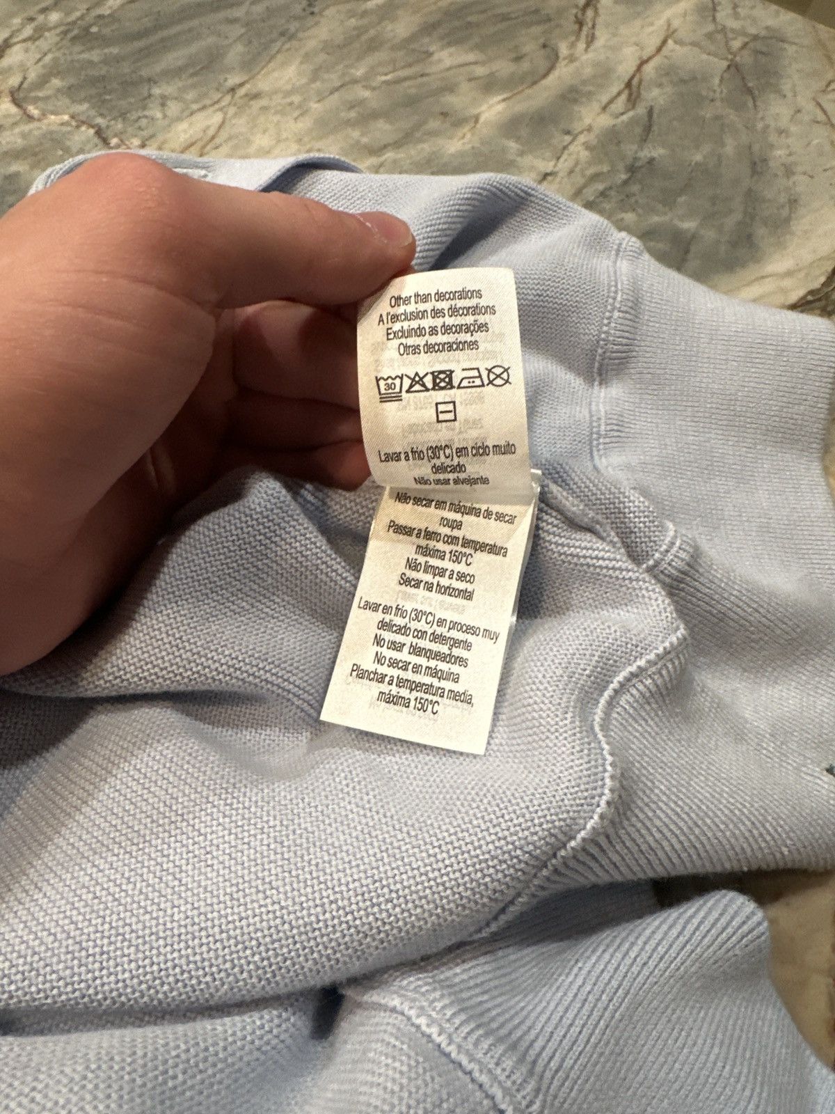 Lacoste Lacoste cardigan Size US L / EU 52-54 / 3 - 5 Thumbnail