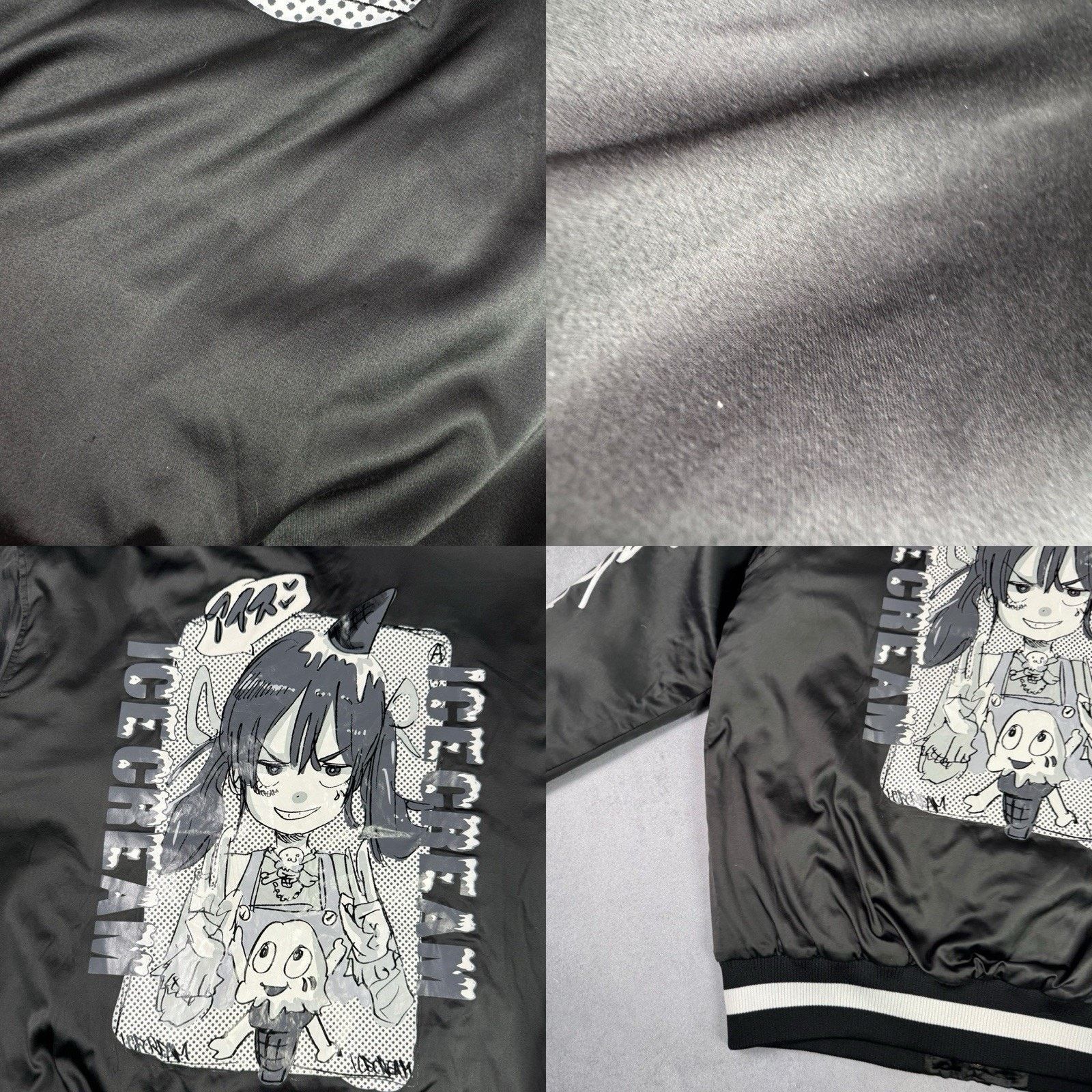 Icecream Icecream X Jun Inagawa Varsity Jacket Size M Black Bomber Size US M / EU 48-50 / 2 - 22 Thumbnail