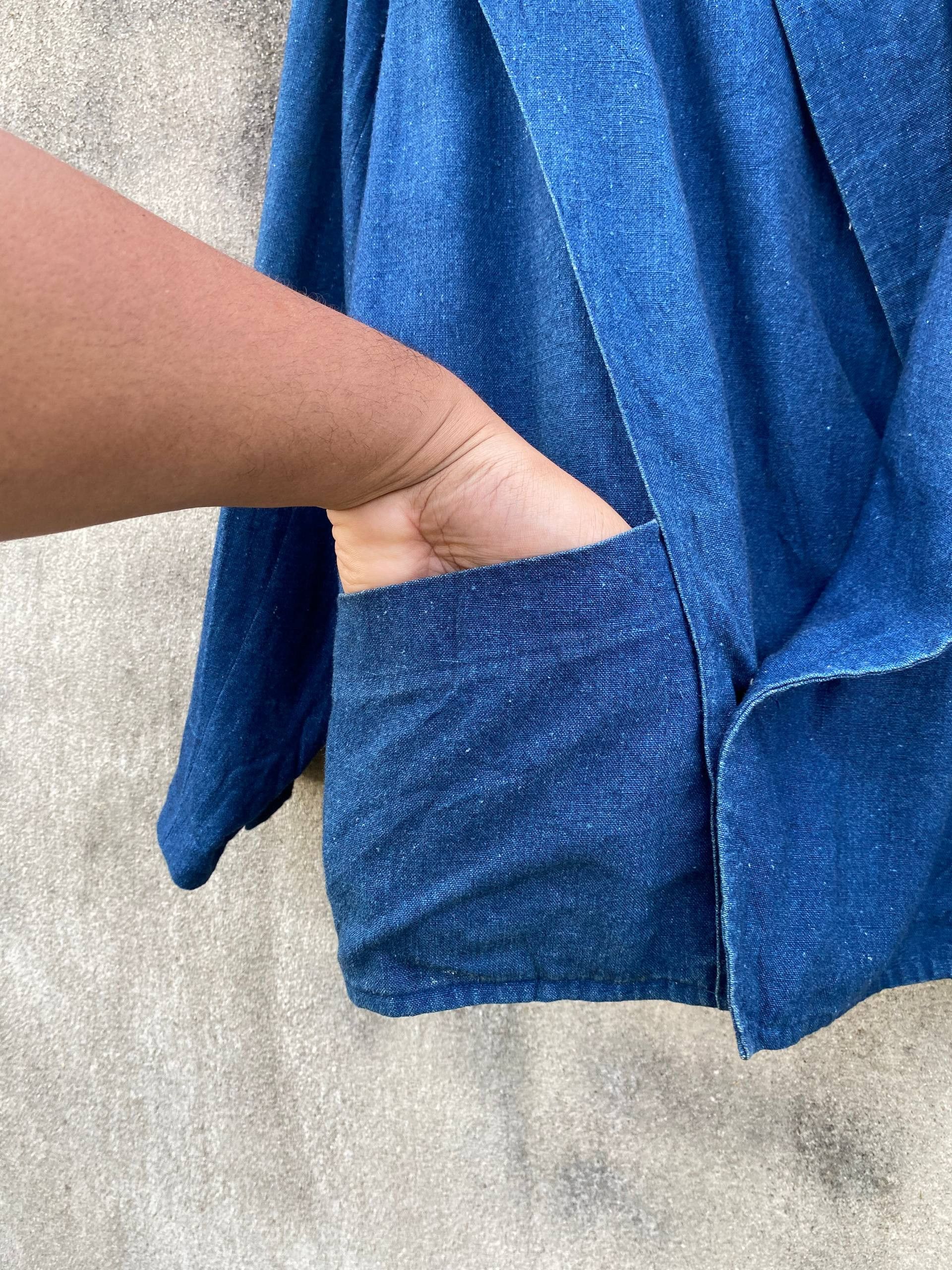 Issey Miyake Archive Hai Sporting Gear Miyake Design Studio Indigo Jacket Size US M / EU 48-50 / 2 - 9 Thumbnail