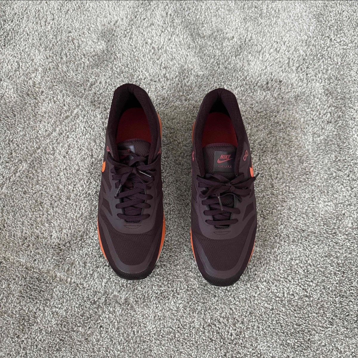 Nike Nike Air Max 1 Lunar WR “Deep Burgundy” (654470-600) Size US 12 / EU 45 - 4 Thumbnail