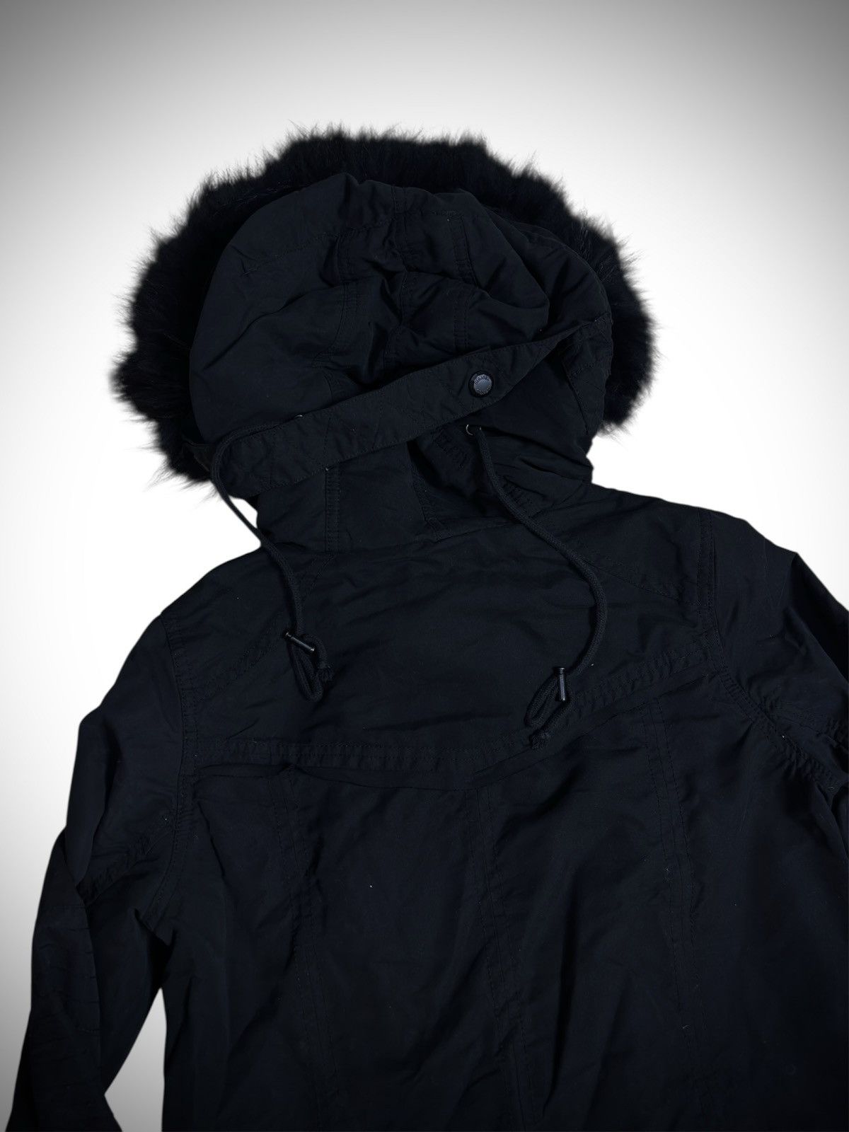 If Six Was Nine 2000’s “Heaven & Earth” - Fur Racoon Ifsix Lgb Style Jacket Size US M / EU 48-50 / 2 - 9 Thumbnail