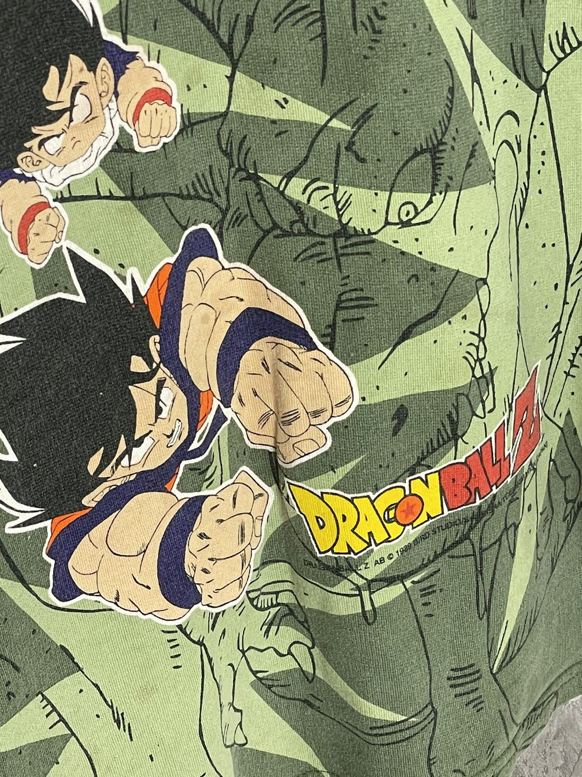 Anime × Japanese Brand × Vintage Rare Vintage 1989 Dragon Ball Z Super Saiyan Sweatshirt 80s Size US XS / EU 42 / 0 - 11 Thumbnail