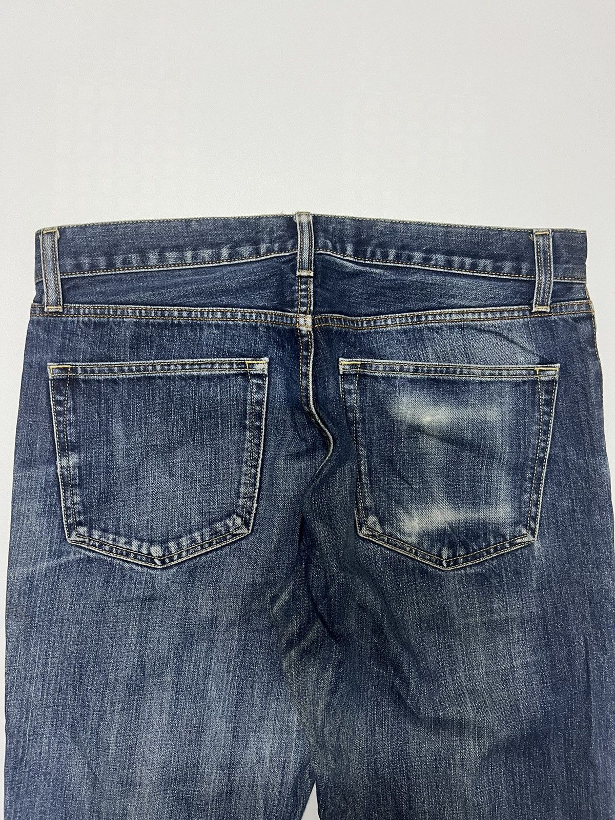 Uniqlo Vintage Uniqlo UJ Distressed Denim Size US 33 - 10 Thumbnail
