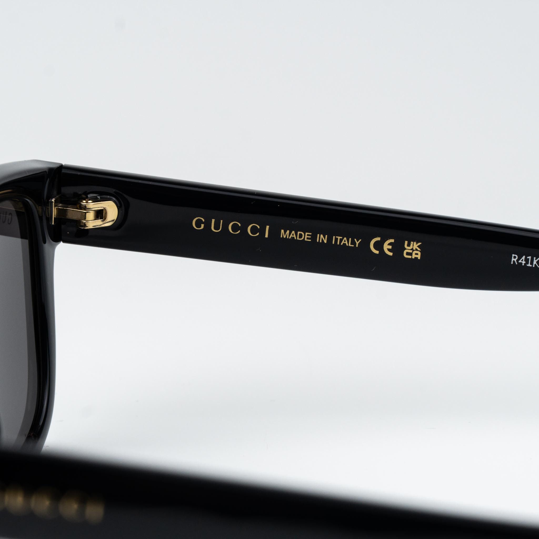 Gucci Gucci Men Sunglasses Black Square GG1583S 001 NEW AUTHENTIC Size ONE SIZE - 6 Thumbnail