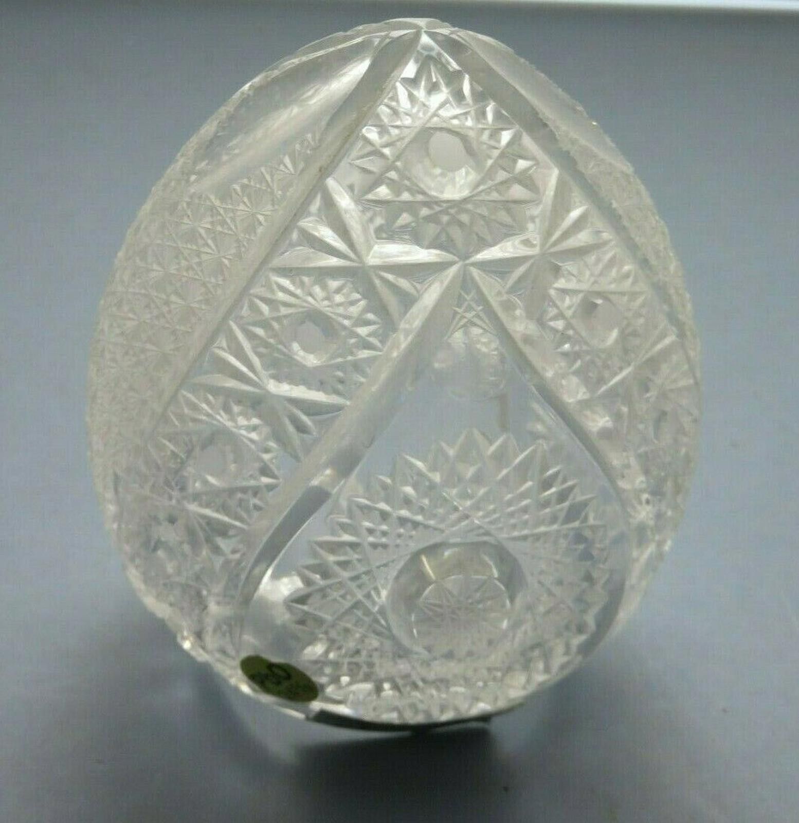 Other American Brilliant Cut Glass Crystal Candle Holder 4 1/8" Size ONE SIZE - 2 Thumbnail