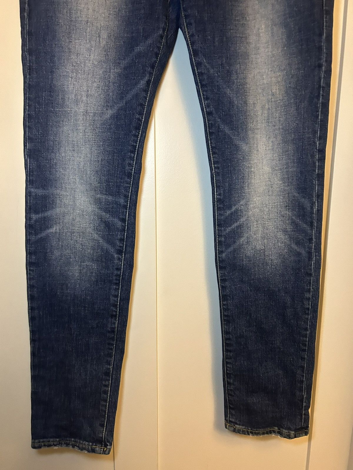 Purple Vintage Purple faded blue jeans Size US 34 / EU 50 - 13 Thumbnail