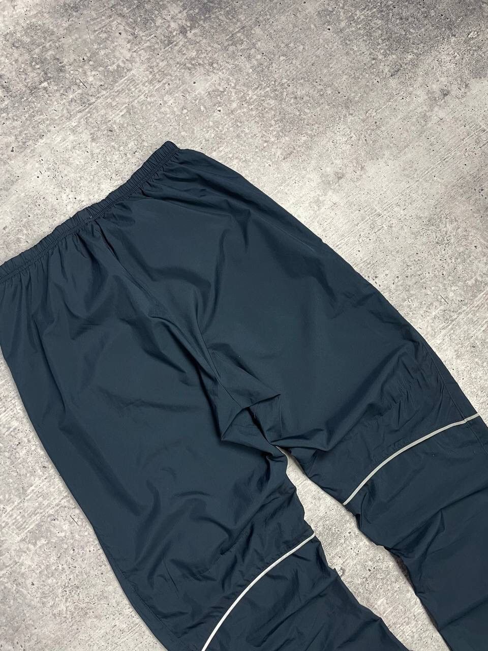 Nike Vintage Nike Y2K Style Blue Drill Nylon Reflective Pants Size US 34 / EU 50 - 16 Thumbnail