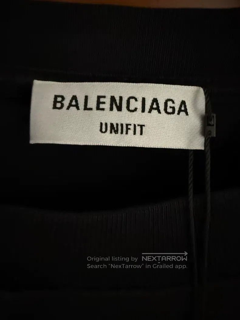 Balenciaga Balenciaga Big Destroyed Logo Short-Sleeve Size US S / EU 44-46 / 1 - 3 Thumbnail