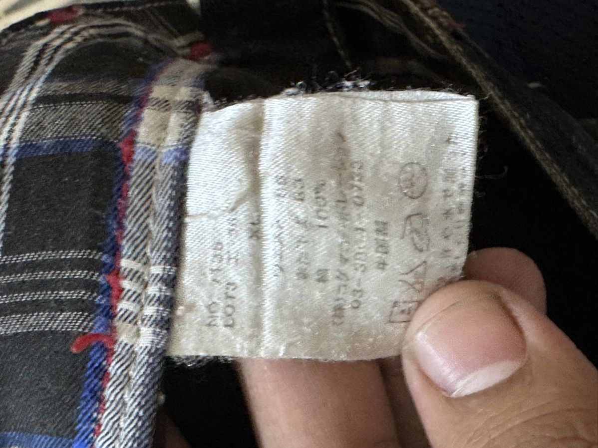 Karakuri Tamashii Vintage Wild Life Stamped Straight Loose Denim Size US 34 / EU 50 - 7 Thumbnail
