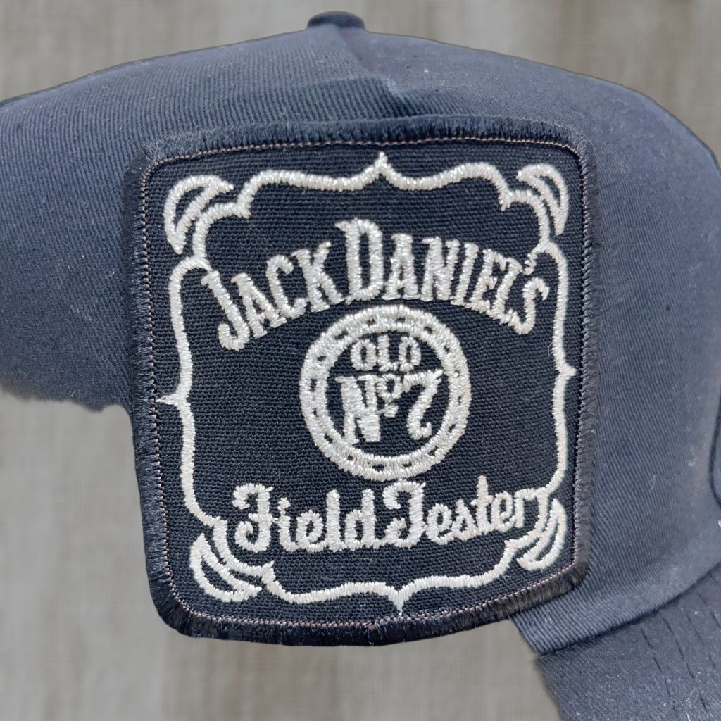 Vintage VINTAGE Jack Daniels Snapback Hat Cap Black Whisky Y2K Field Tester Patch Adult Size ONE SIZE - 1 Thumbnail