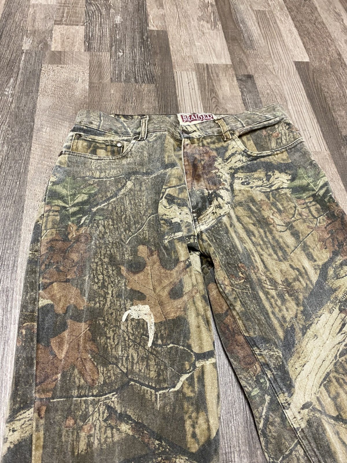 Realtree Vintage Realtree Camo Pants Y2K Braided River Mossy Oak Size US 31 - 3 Thumbnail