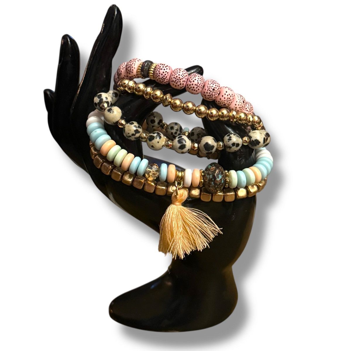 Other Multicolor beaded stretch bracelet bundle Size ONE SIZE - 2 Thumbnail