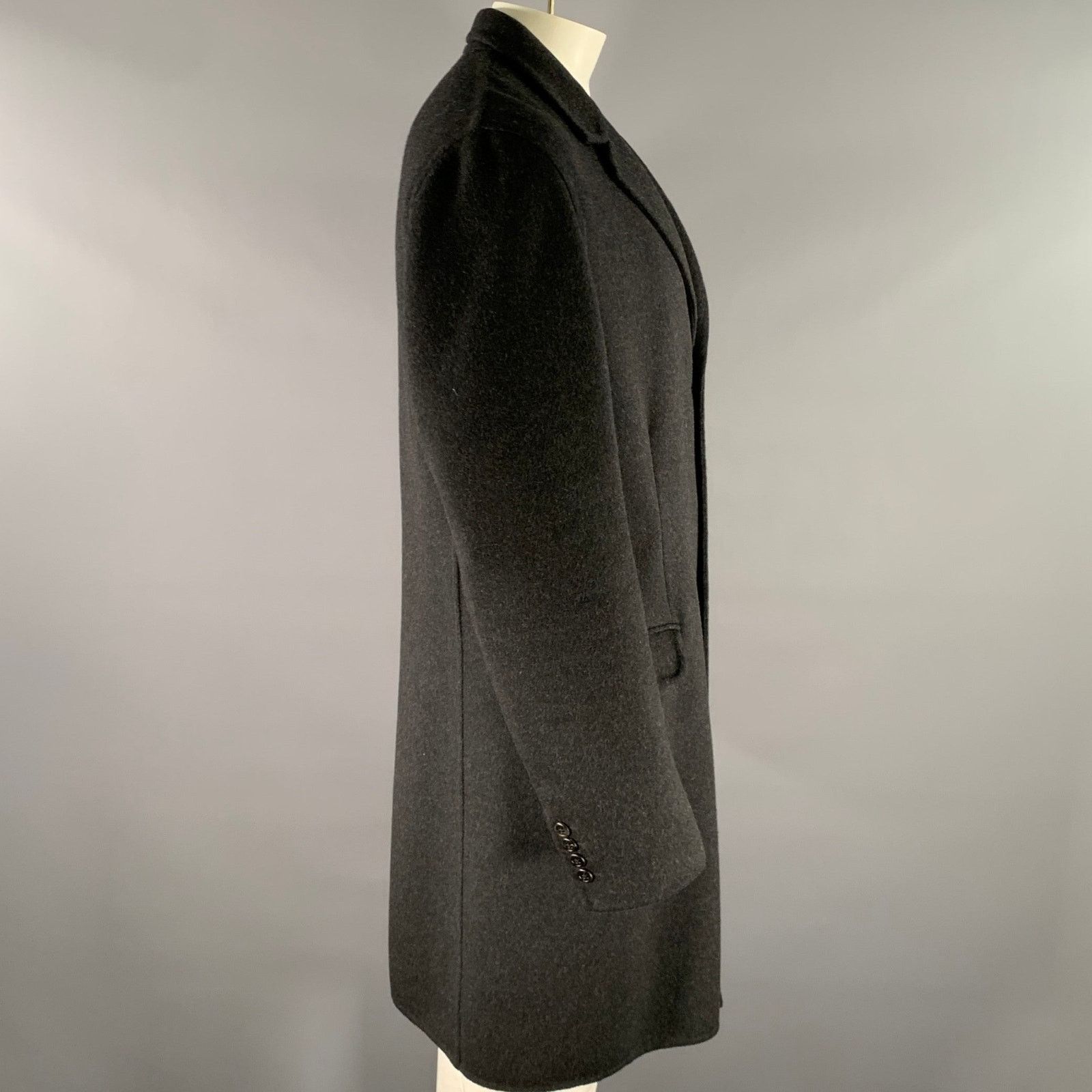 Marc Jacobs MARC JACOBS Size XL Grey Charcoal Wool Coat Size US XL / EU 56 / 4 - 3 Thumbnail