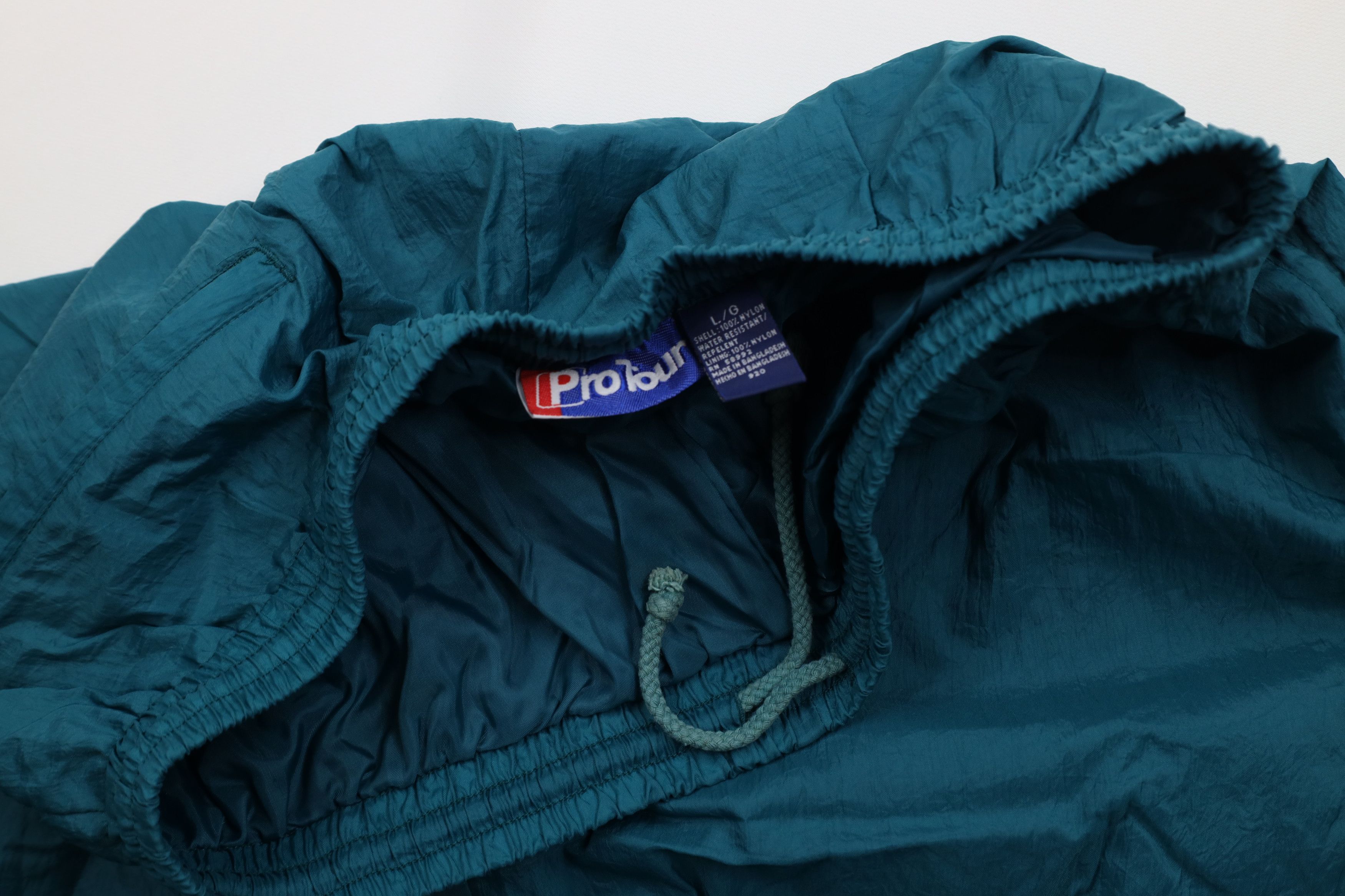 Vintage Vintage 90s Streetwear Windbreaker Rain Joggers Pants Green Size US 36 / EU 52 - 8 Thumbnail